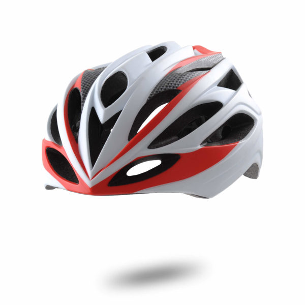 קסדה אופניים לכביש ROAD PRO CIN Funkier לבן-קורל