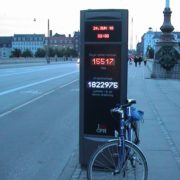 מונה אופניים בקופנהגן. צילם: ערן שחורי