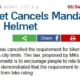 Knesset Cancels Mandatory Biking Helmet