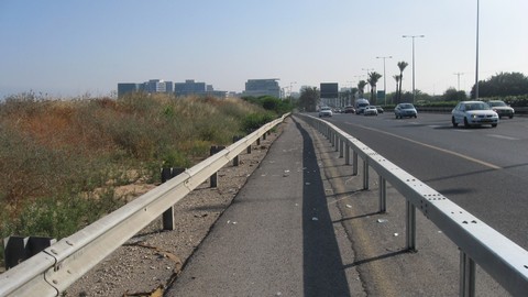 תוואי חלופי לשביל אופניים מגלילות להרצליה